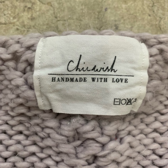 Bloggers favourite chic wish lavender bubble heart 3d sweater - Picture 5 of 8